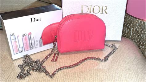 dior hand pouch|free Dior pouch with purchase.